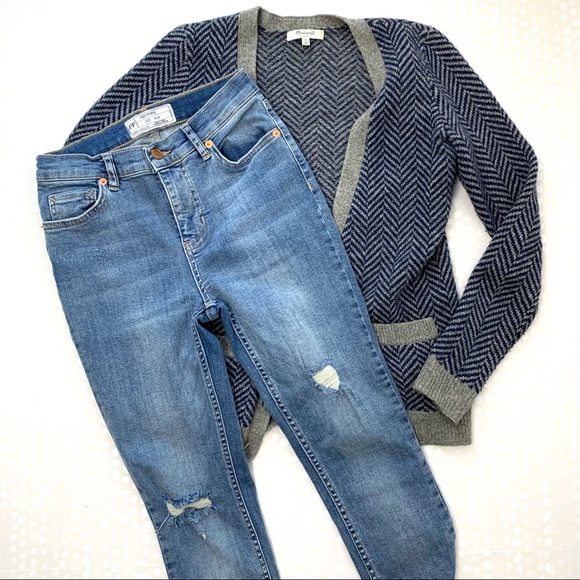 Free people Great Heights Frayed Skinny Jeans - Picture 4 of 15